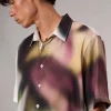 rag & bone Dalton Rose-Print Shirt- Shirts