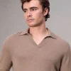 rag & bone Downing Cashmere Polo- Polos