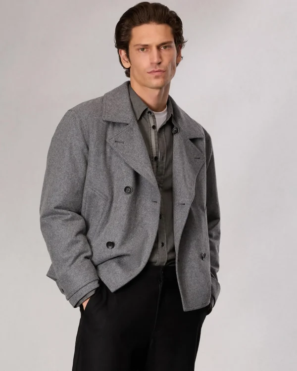 rag & bone Eddy Wool-Blend Jacket- Jackets & Coats