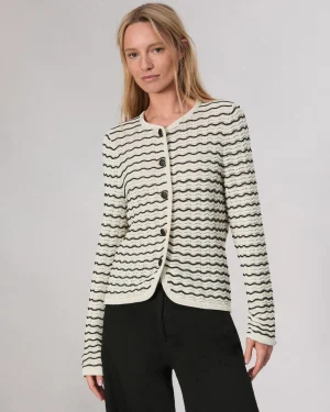 rag & bone Elisa Cotton Cardigan-Women Blazers & Vests