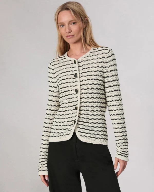 rag & bone Elisa Cotton Cardigan-Women Blazers & Vests