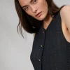 rag & bone Elisa Cotton Vest-Women Blazers & Vests