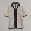rag & bone Harvey Knit Camp Shirt- Shirts