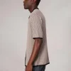 rag & bone Harvey Knit Camp Shirt- Shirts