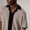 rag & bone Harvey Knit Camp Shirt- Shirts