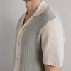 rag & bone Harvey Knit Camp Shirt- Shirts