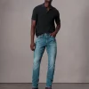 rag & bone Harvey Knit Polo- Polos