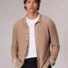 rag & bone Harvey Knit Shirt- Sweaters