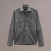 rag & bone Hyde Suede Shirt- Jackets & Coats