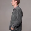 rag & bone Hyde Suede Shirt- Jackets & Coats