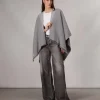 rag & bone Joni Reversible Poncho-Women Scarves & Ponchos