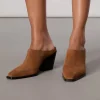 rag & bone Joni Suede Mule-Women Heels