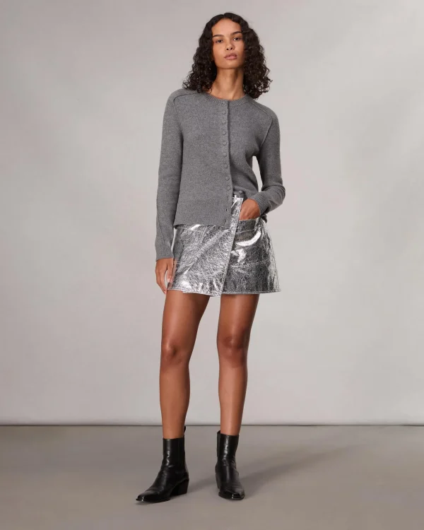 rag & bone Kyla Faux Leather Skirt-Women Dresses & Skirts