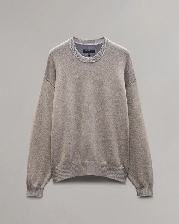 rag & bone Marled Cotton Sweater- Sweaters
