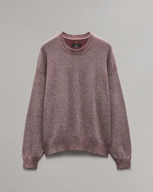 rag & bone Marled Cotton Sweater- Sweaters