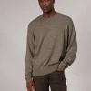 rag & bone Marled Cotton Sweater- Sweaters