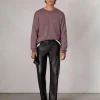 rag & bone Marled Cotton Sweater- Sweaters