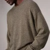 rag & bone Marled Cotton Sweater- Sweaters