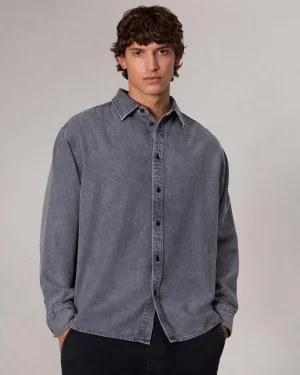 rag & bone Matthew Denim Shirt- Shirts