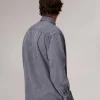 rag & bone Matthew Denim Shirt- Shirts