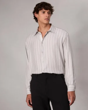 rag & bone Matthew Striped Shirt- Shirts