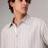 rag & bone Matthew Striped Shirt- Shirts