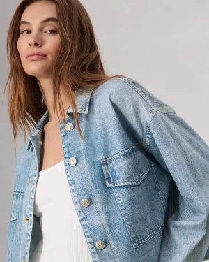 rag & bone Miramar Terry Jaiden Jacket-Women Jackets & Coats