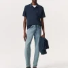 rag & bone Pima Cotton Polo Shirt- Polos