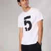 rag & bone rb Number 5 T-Shirt- T-Shirts & Henleys