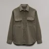 rag & bone Sateen CPO Shirt Jacket- Jackets & Coats