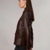 rag & bone Slade Leather Blazer-Women Blazers & Vests
