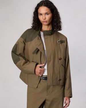 rag & bone Tatum Cotton Jacket-Women Jackets & Coats