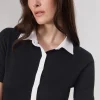 rag & bone The Knit Button Top-Women Shirts & Tops