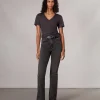 rag & bone The Slub V-Neck Tee-Women T-Shirts
