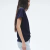 rag & bone The Slub V-Neck Tee-Women T-Shirts