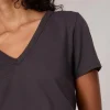 rag & bone The Slub V-Neck Tee-Women T-Shirts