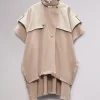 rag & bone Wool Trench Poncho-Women Scarves & Ponchos