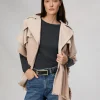 rag & bone Wool Trench Poncho-Women Scarves & Ponchos