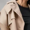 rag & bone Wool Trench Poncho-Women Scarves & Ponchos